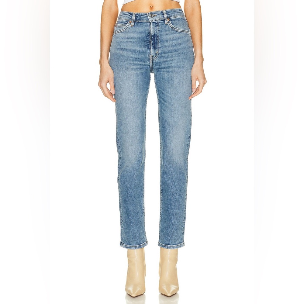 Re/Done 70's Orginals Straight in Laguna, Size 26